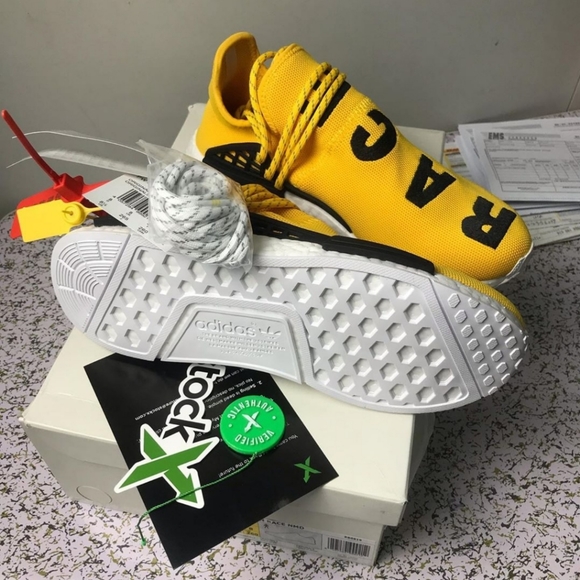 adidas human race yellow price